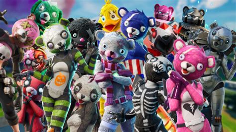 All Fortnite Cuddle Team Leader reskins/templates Tier List (Community Rankings) - TierMaker