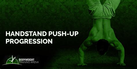 Handstand Push-Ups progression - Bodyweight Training Arena