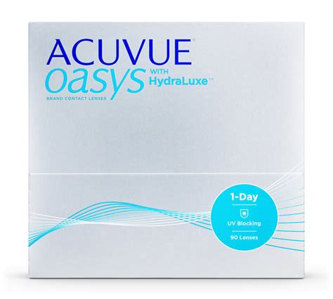 Acuvue® Oasys® 1-Day with Hydraluxe™ (90 lentillas) | Vision Direct