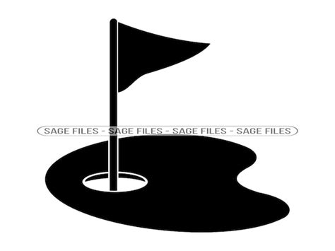 Golf Flag SVG Golf Hole SVG Golf Svg Golf Flag Clipart - Etsy Canada