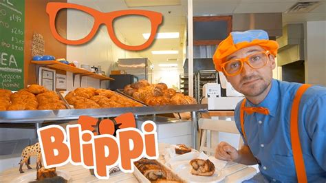 Learning Food For Children With Blippi | Blippi Bakery | Educational Videos For Kids - YouTube