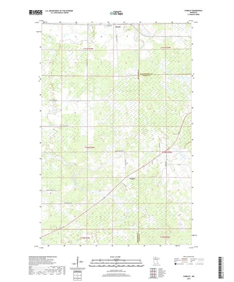 Funkley Minnesota US Topo Map – MyTopo Map Store