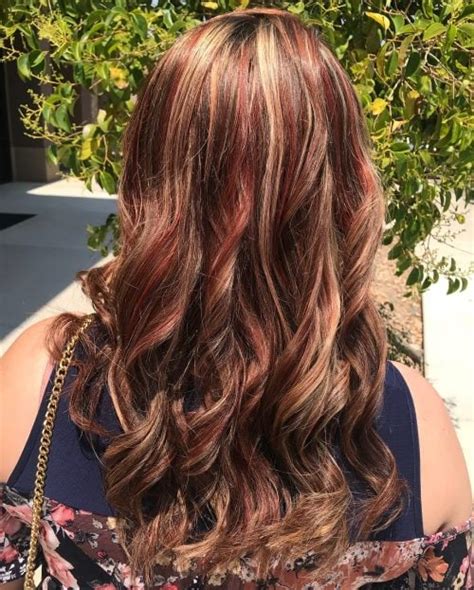 19 Hottest Brown Hair with Red Highlights