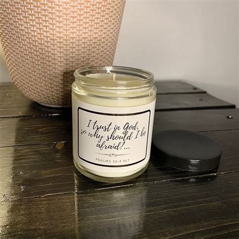 Bible Verse Candle | Etsy