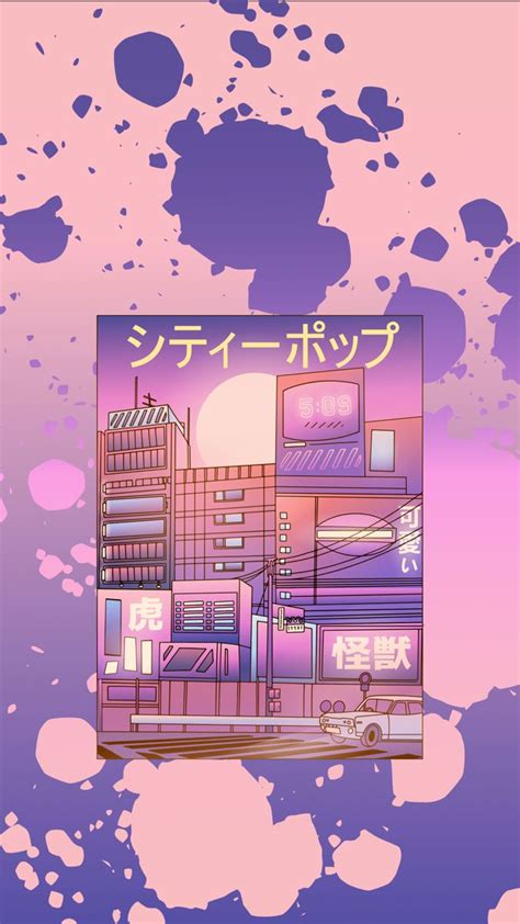 Citypop aesthetic | City pop aesthetic wallpaper, Abstract art wallpaper, Pop illustration