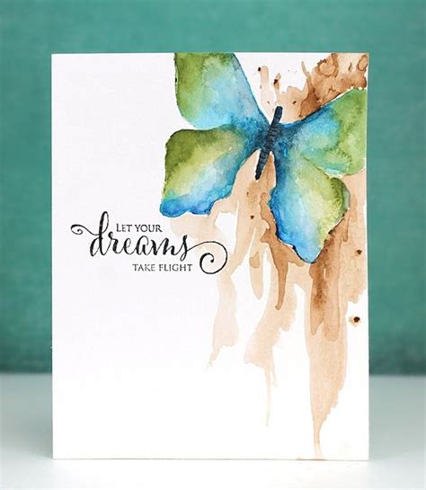 Flights of Fancy | Paint cards, Watercolor cards, Cards handmade