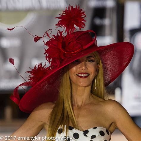 2018 collection.Designer hat Couture hat. Red hat. Kentucky | Etsy