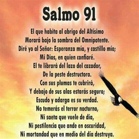 Salmos 91 | Inspirational prayers, Spanish inspirational quotes, Healing words