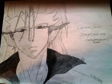 Grimmjow resurrection form by carebear19364 on DeviantArt