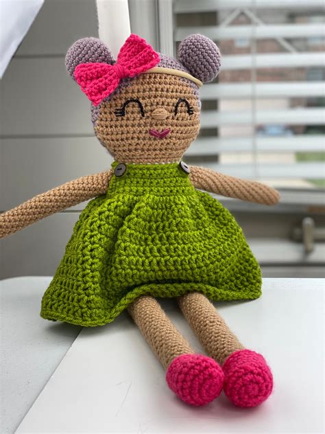 Craft Supplies & Tools Sewing & Fiber CROCHET PATTERN- Amigurumi Doll ...