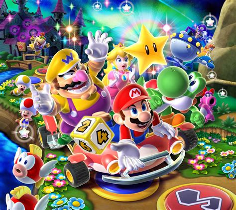 Mario Party 4k Wallpaper