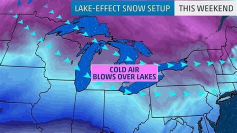 First Significant Lake-Effect Snow Event Likely This Weekend in Great ...