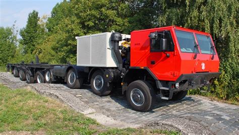 Special TATRA trucks – Part 5: The longest and heaviest Tatra truck in the history rolled out ...