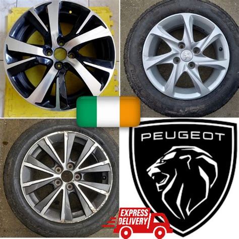 Genuine Peugeot 208 308 Alloy Wheels Nationwide Delivery For Sale in Tralee, Kerry from Spare ...