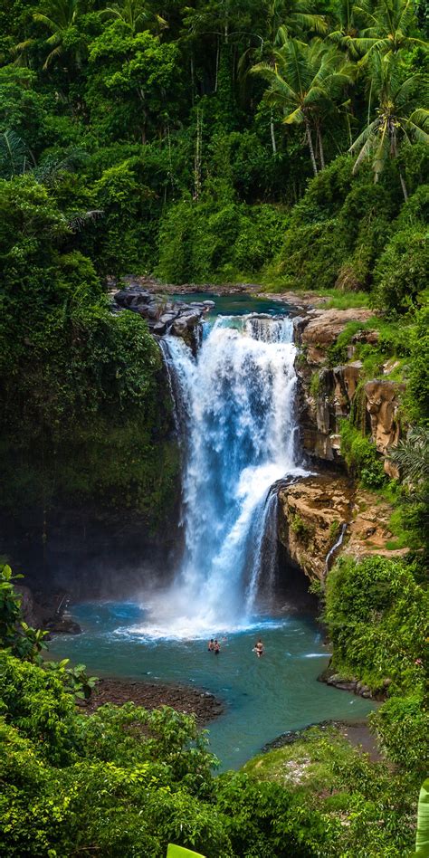 Secret Tegenungan jungle Waterfall, Bali, Indonesia | Beautiful places to travel, Waterfall ...