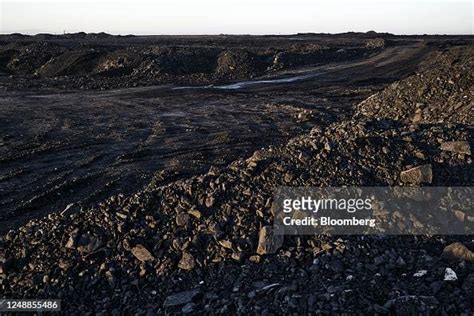 Coal tailings piles at the Jankowice coal mine in Rybnik, Poland, on... News Photo - Getty Images