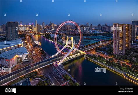 Tianjin Eye of Tianjin Stock Photo - Alamy