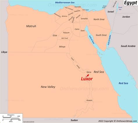 Luxor Map | Egypt | Discover Luxor with Detailed Maps