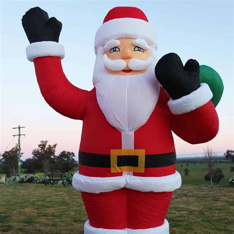 Giant Santa Claus Christmas Inflatable 20ft / 6m - Amazing Christmas