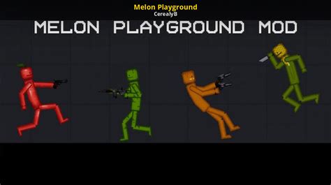 Melon Playground [People Playground] [Mods]