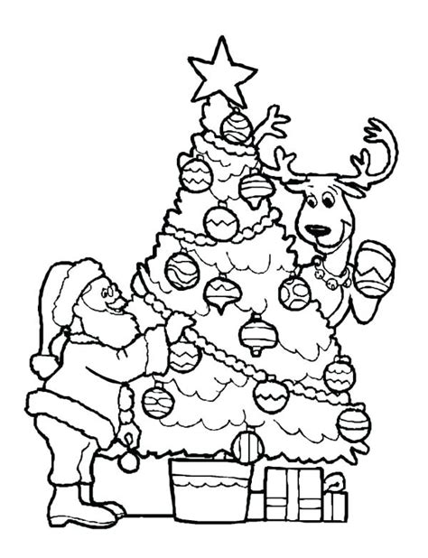 Sleigh And Reindeer Coloring Pages at GetColorings.com | Free printable colorings pages to print ...