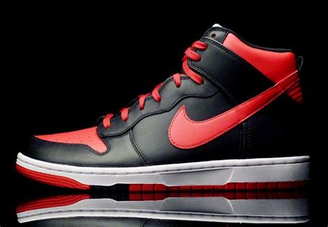 Nike Dunk High CMFT - Black - University Red - SneakerNews.com | Nike dunks, Buy sneakers online ...