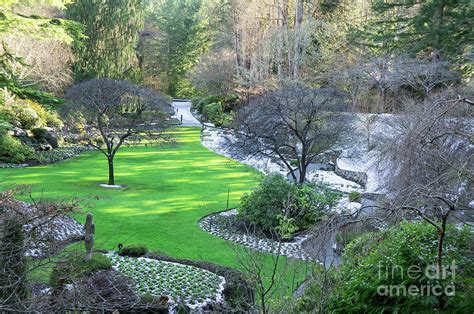 Butchart Gardens Winter 2 Photograph by Jill Greenaway - Pixels