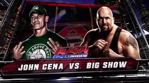 Raw Rreview - WWE RAW 12/10/2012 John Cena vs Big Show ( Preview Match WWE '13 ) - YouTube