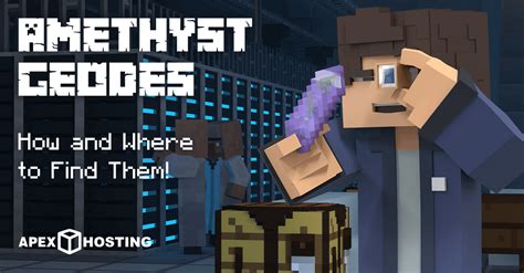 Minecraft: Amethyst Geodes - Apex Hosting