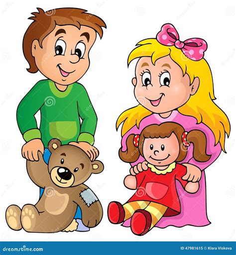 Children Toys Doodle Art Cartoon Vector | CartoonDealer.com #71330735