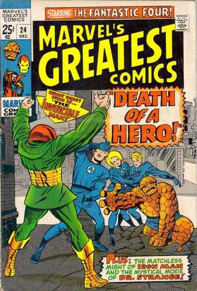 Marvel's Greatest Comics #24 - Death of a Hero! (Issue)