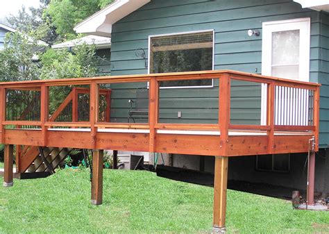 Deck Rail Lights After The Railing System Post Sleeve Skirt And