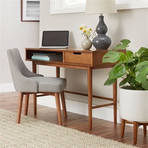 Better Homes & Gardens Flynn Mid Century Modern Desk, Multiple Colors - Walmart.com