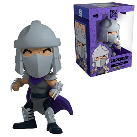 Buy Youtooz Shredder TMNT Action Figure, 4.6" Inch Vinyl Figure ...