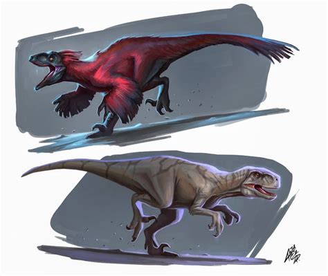 ArtStation - PYRORAPTOR / ATROCIRAPTOR - JURASSIC WORLD DOMINION ...