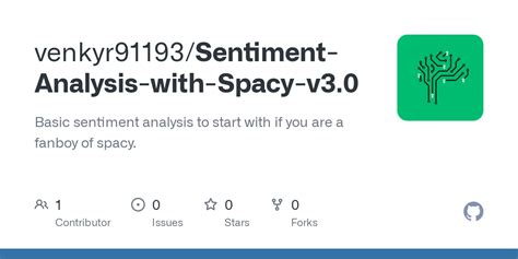 GitHub - venkyr91193/Sentiment-Analysis-with-Spacy-v3.0: Basic ...