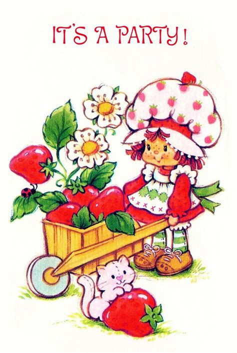 1980 strawberry shortcake characters - stationkool