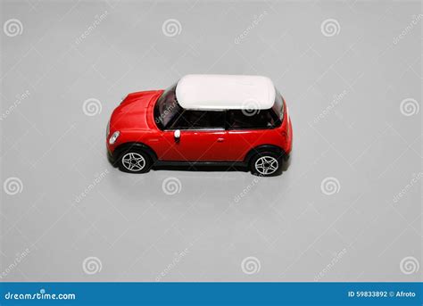 Red toy mini car stock photo. Image of automobile, tiny - 59833892