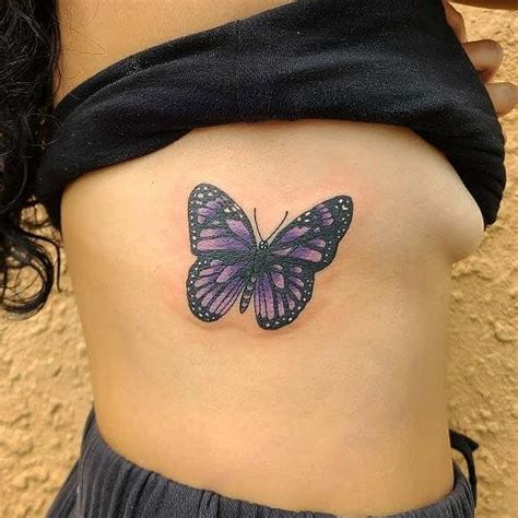 Top 61 Best Purple Butterfly Tattoo Ideas - [2021 Inspiration Guide]