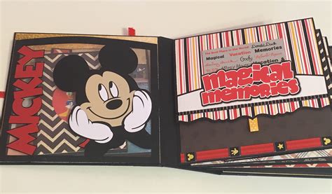 Disney Mini Album - Scrapbook.com | Disney mini album, Mini albums, Disney scrapbook