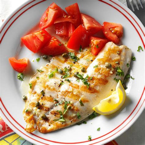 Grilled Tilapia Piccata Recipe: How to Make It | Taste of Home