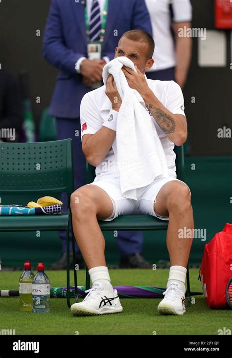 Daniel Evans after his defeat to Jason Murray Kubler on day two of the ...