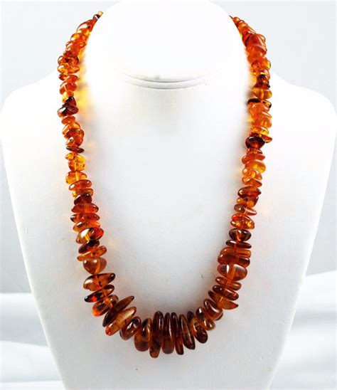 Chunky Baltic Amber Necklace Vintage – Estatebeads