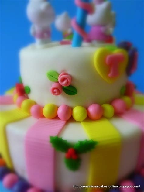 The Sensational Cakes: H Kitty 2Tier 3D Cake Singapore / FEEDBACK / Cake for Tavisha ...