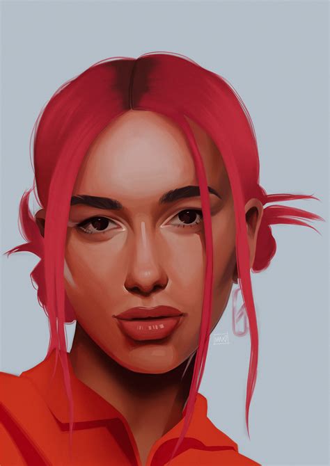 ArtStation - Dua Lipa | Fan Art