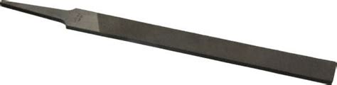 Nicholson - 6" Second Cut Double Cut Flat American Pattern File - 80756026 - MSC Industrial Supply