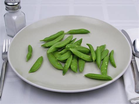 Calories in 81 grams of Sugar Snap Peas.