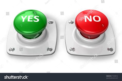 Yes No Buttons Stock Illustration 71035012 - Shutterstock