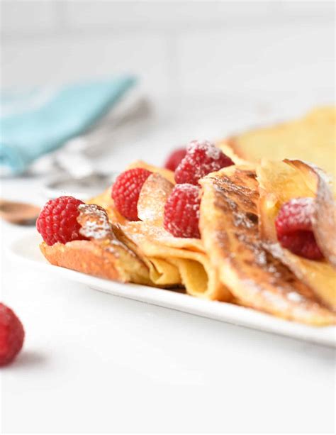 Keto Crepes (Only 1.6g Net Carbs) - Sweet As Honey