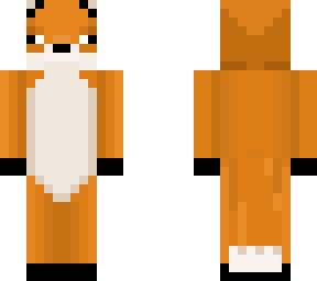 cute minecraft fox | Minecraft Skin